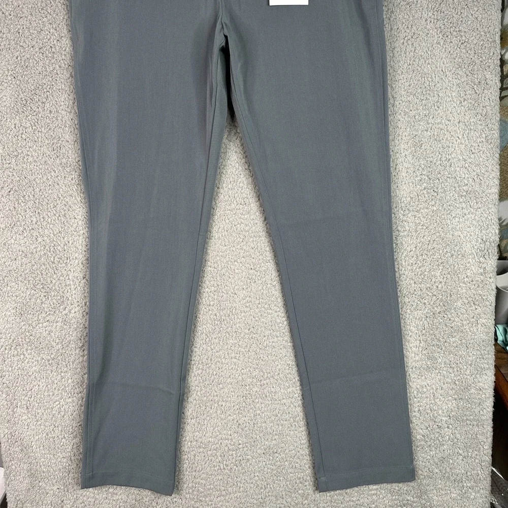 Ministry of Supply Pace Tapered Chino 40 Tall Men Gray Stretch Performance Pants